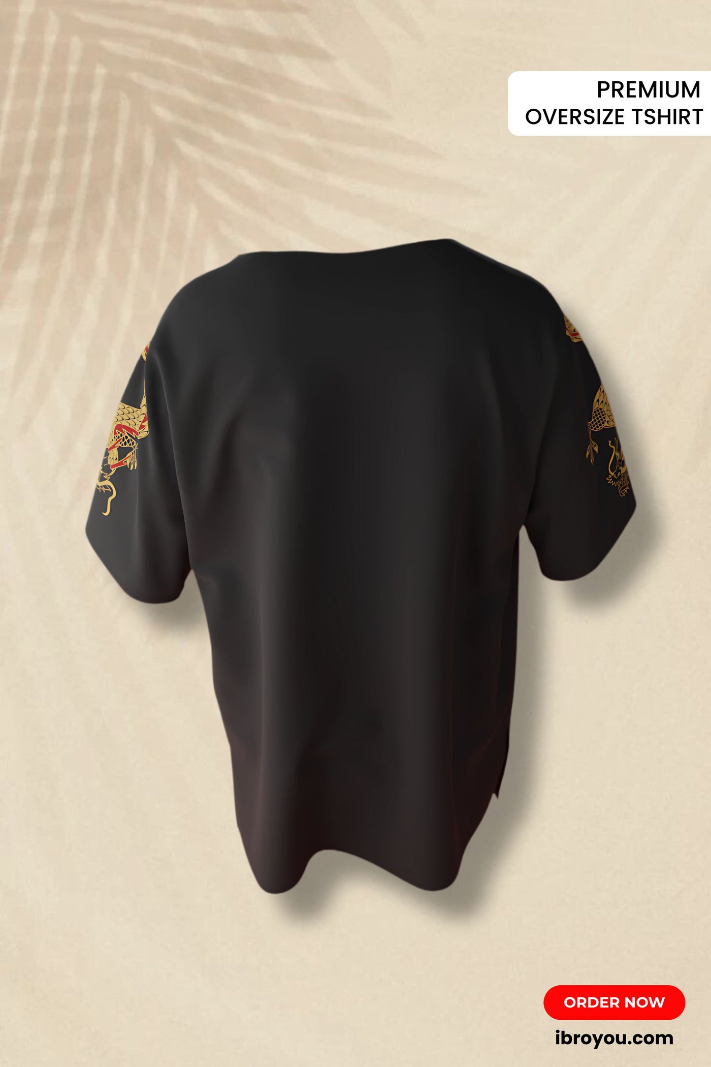 Awaken the Dragon Within” Oversized T-Shirt (Black)